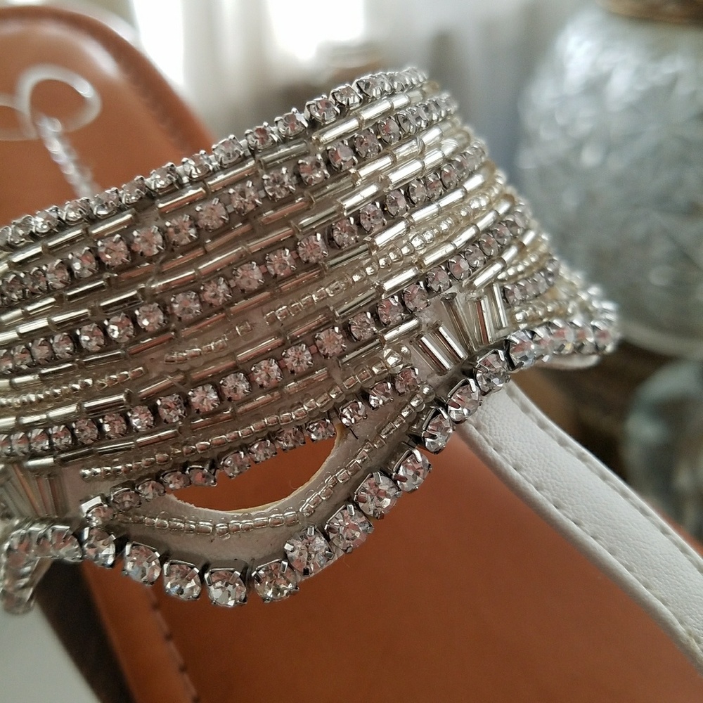 šJessica Simpsonš Foot Bling Sandies (6.5) - Picture 2 of 5